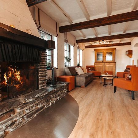 Le Grand Cerf 25 Pers, Malmedy- Chalet Rustique, Jardin Luaran gambar