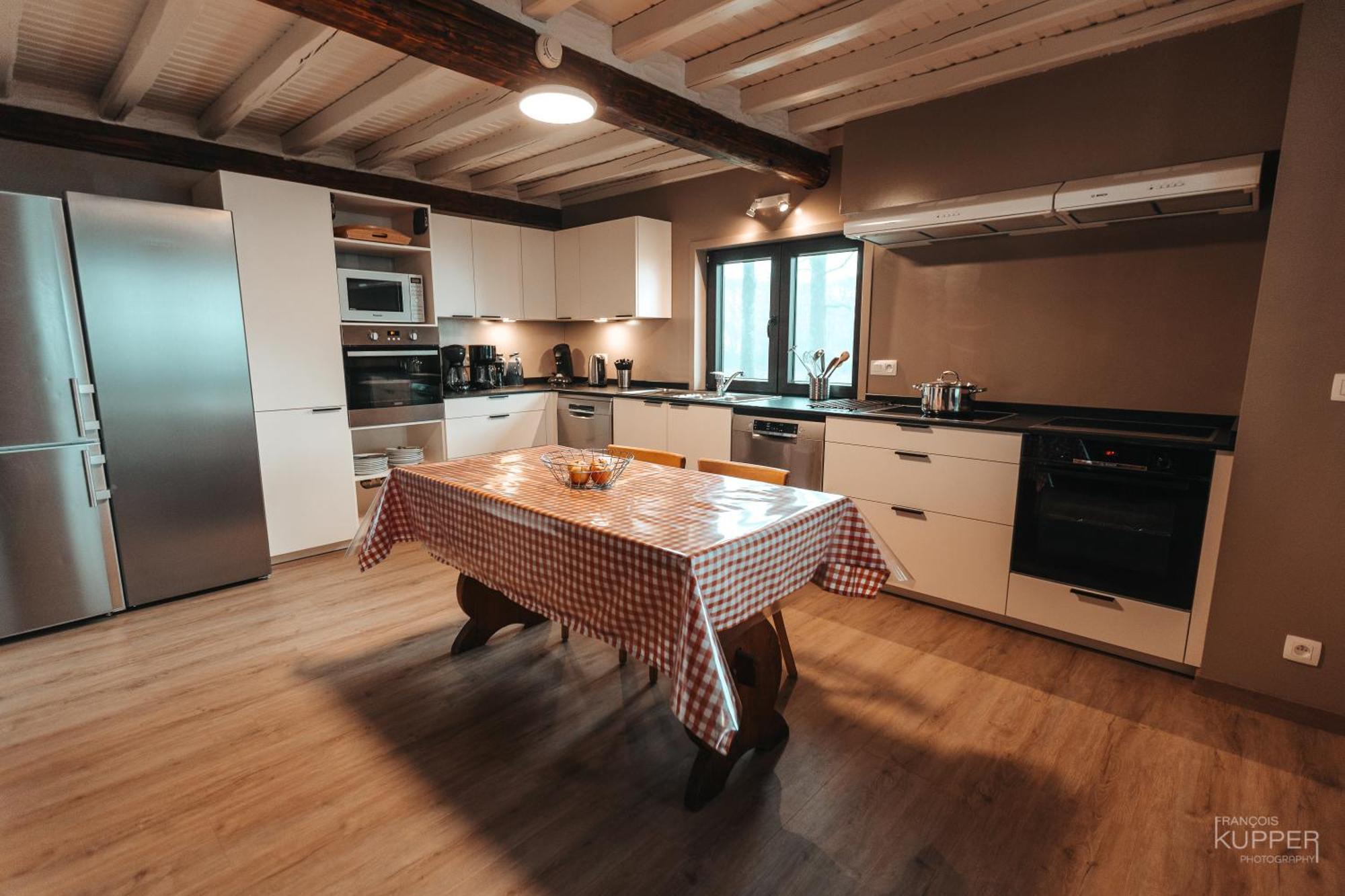 Le Grand Cerf 25 Pers, Malmedy- Chalet Rustique, Jardin Luaran gambar