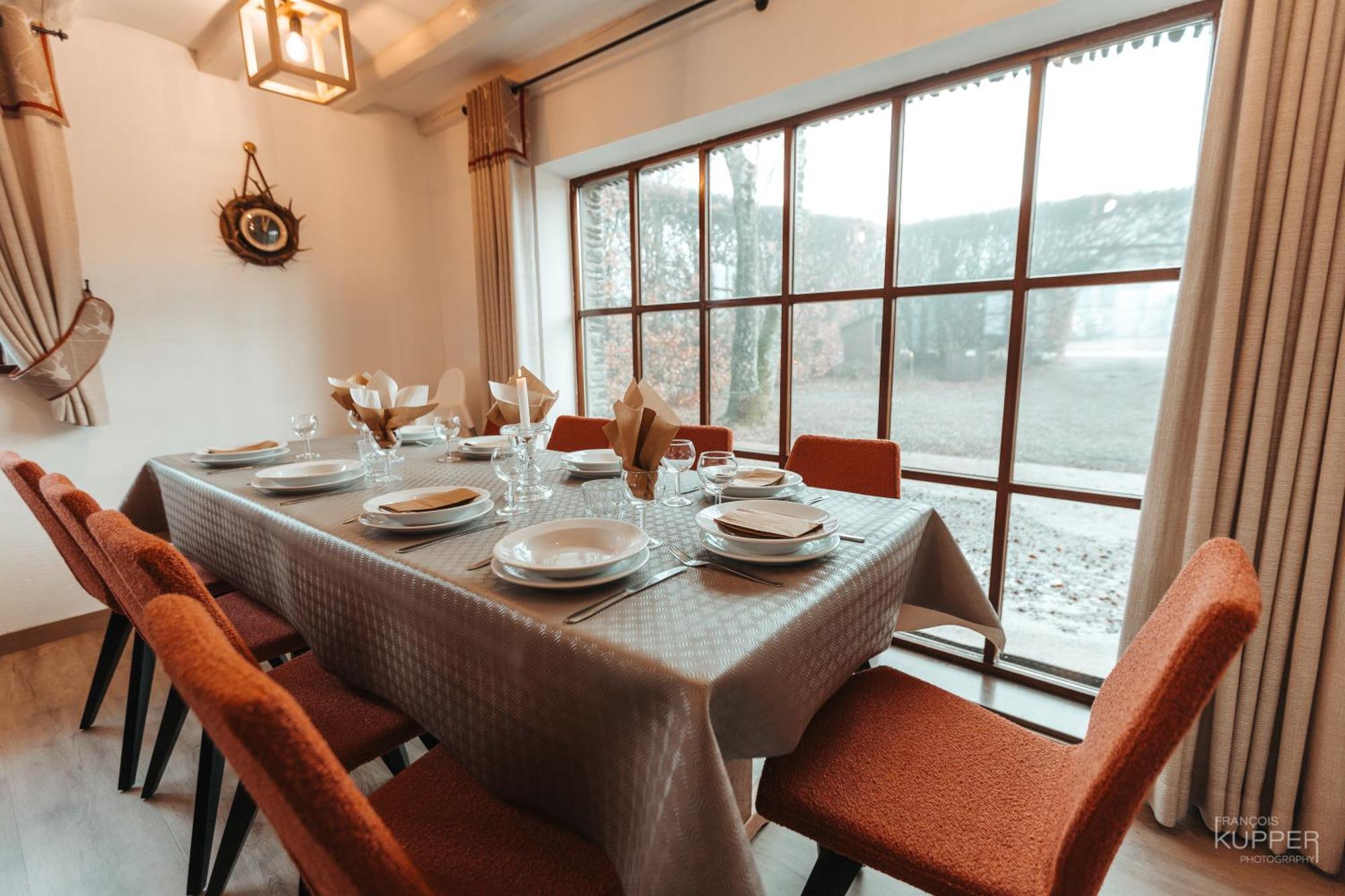 Le Grand Cerf 25 Pers, Malmedy- Chalet Rustique, Jardin Luaran gambar