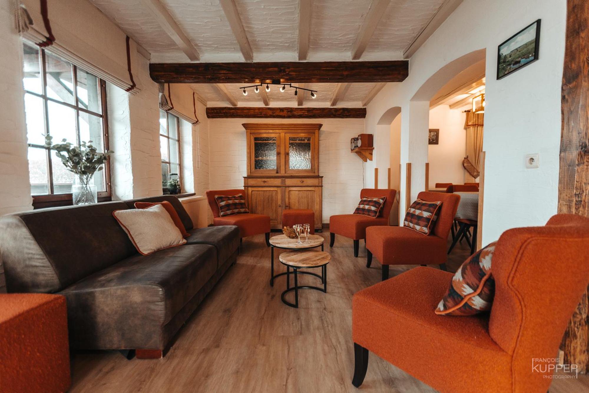 Le Grand Cerf 25 Pers, Malmedy- Chalet Rustique, Jardin Luaran gambar