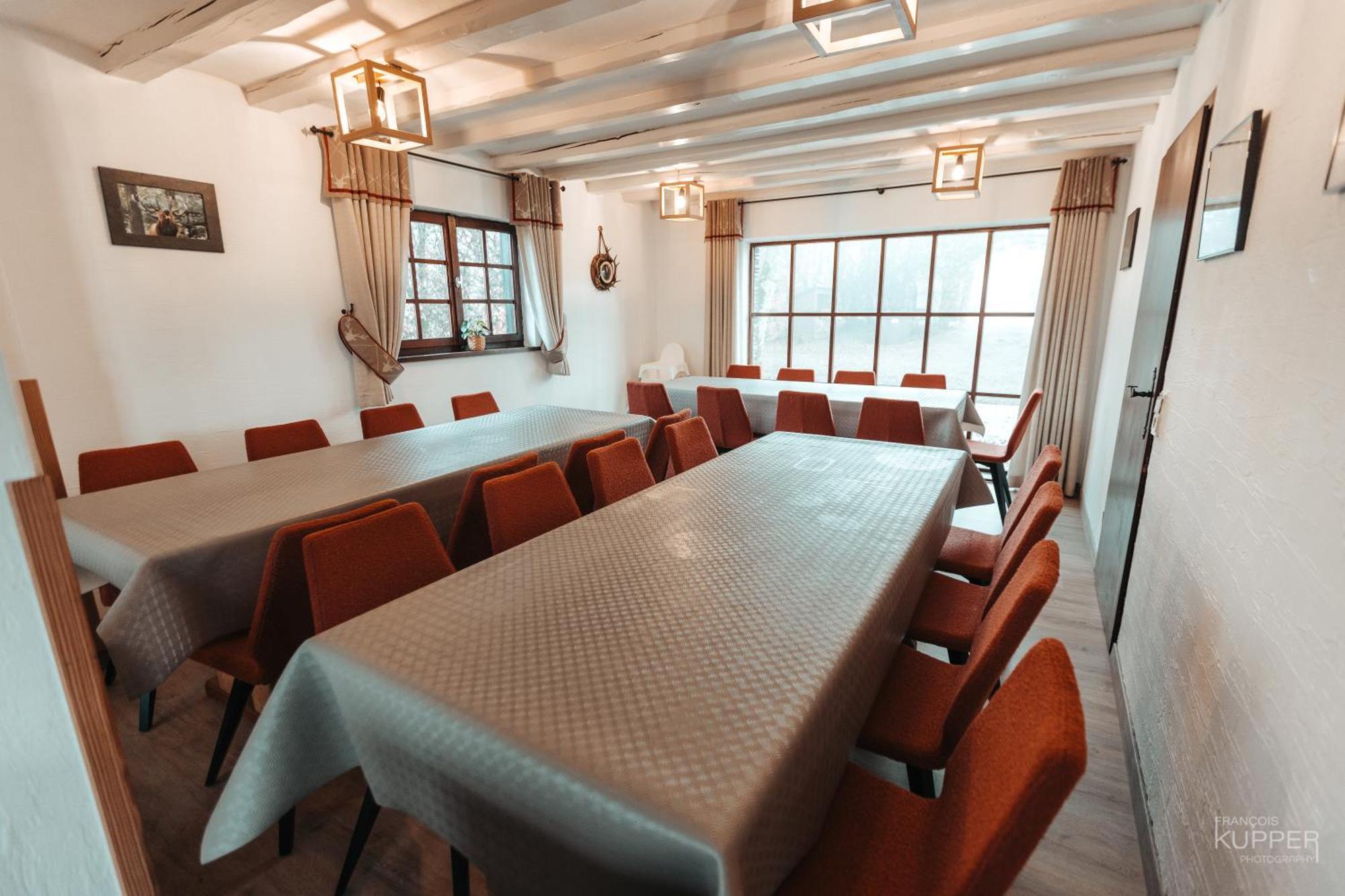 Le Grand Cerf 25 Pers, Malmedy- Chalet Rustique, Jardin Luaran gambar